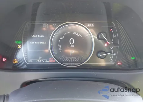 2020 Lexus Ux 250H z USA, uszkodzony, nr VIN JTHX9JBH7L2033971